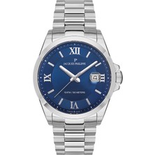 Jacques Philippe JPQGS331336V2 Metalik Gri Çelik Erkek Kol Saati