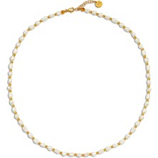 Michael's Seed Pearl Beaded Kadın Altın Kaplama Kolye