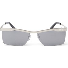 Off-White OERI095F 52 7272 Gümüş Metal Kadın Güneş Gözlüğü