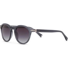 Hermossa Hm 1727 C 3 Metalik Şeffaf Gri Unisex Güneş Gözlüğü