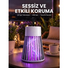 Hobilinka Kamp ve Bahçe Için Şarjlı Böcek Kovucu Lamba