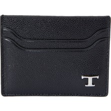 Tod's Siyah Erkek Deri Kartlık