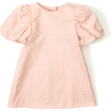 Fendi Pembe Kız Bebek Elbise