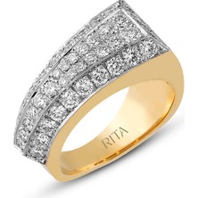 Rita Fine Jewelry Noa Kadın Altın Serçe Parmak Yüzük