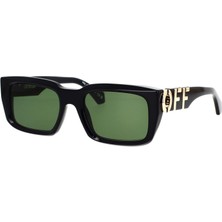 Off-White OERI125 1055 Siyah Asetat Unisex Güneş Gözlüğü