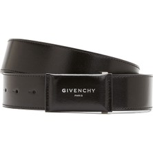 Givenchy Siyah Erkek Deri Kemer