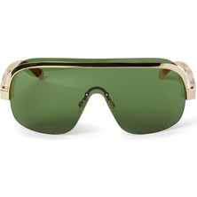 Palm Angels PERI10IS 99 2455 Yeşil Metal Erkek Güneş Gözlüğü