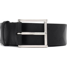 Burberry Shield Classic PIN35 E5L Siyah Deri Erkek Kemer