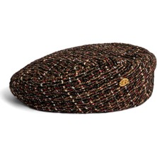 Sibi Hats Diana Kahve Tüvit Kadın Beret Şapka