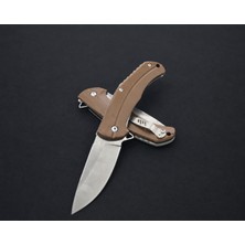 Coyan Knives 4034 Paslanmaz Çelik Kahverengi Abs Kabze 001