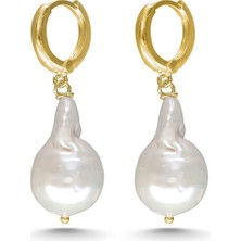 Ecru Atelier Charlotte Inci Altın Kaplama Kadın Küpe
