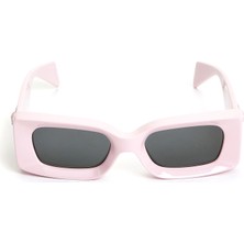 Versace Pembe Geometrik Formlu Unisex Güneş Gözlüğü