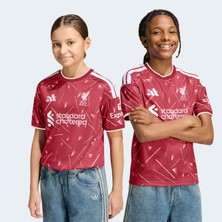 Adidas Liverpool Fc 26/27 Çocuk Bordo Iç Saha Forması.-