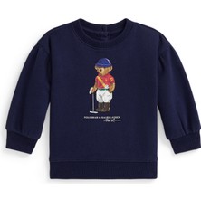 Polo Ralph Lauren Polo Bear Lacivert Kız Bebek Sweatshirt