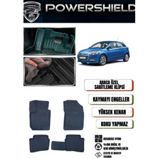 POWERSHIELD  Hyundai  İ20 2014-2019 Uyumlu Araca Özel Premium 5D Havuzlu Oto Paspas Takımı