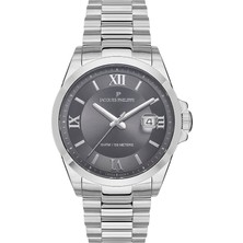 Jacques Philippe JPQGS331346V2 Metalik Gri Çelik Erkek Kol Saati