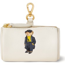 Polo Ralph Lauren Krem Kadın Deri Kartlık