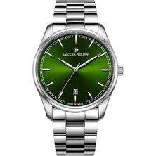 Jacques Philippe JPQGS6213X6 Metalik Gri Erkek Kol Saati