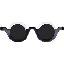Vava WL0080 Black White Asetat Erkek Güneş Gözlüğü