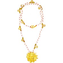 Maison Mara Apollo Pearl Peridot 22 Ayar Altın Kaplama Kadın Kolye