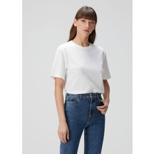 Khaite Mae Beyaz T-Shirt