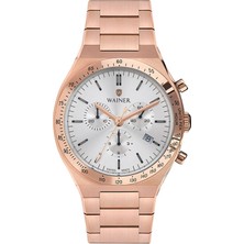 Wainer WA.10100-D Çelik Pembe Altın Erkek Kol Saati