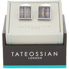 Tateossian Silver Kol Düğmesi