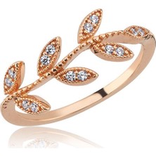 Hamza Yılmaz Jewelry Flora 14 Ayar Rose Altın Kadın Yüzük