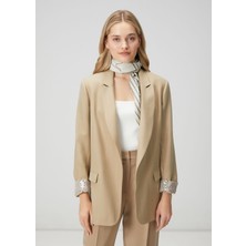  club siyah kol ucu payetli blazer