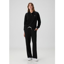 Polo Ralph Lauren Siyah Logo Nakışlı Eşofman Altı