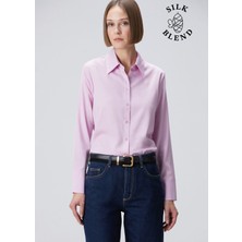  collection pembe klasik ıpek gömlek