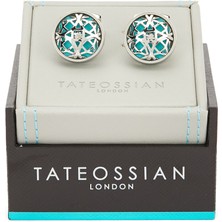 Tateossian Silver Kol Düğmesi