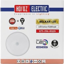 Bezos Horoz 20W Sensorlu Beyaz S/u LED Armatur