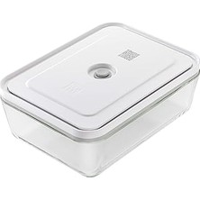 Nacario Zwilling Fresh & Save Vakumlu Buzdolabı Cam Saklama Kabı 1,5 L Gri