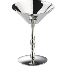 Es Collection Gümüş Çelik Ayaklı Martini Kadehi 10 cm