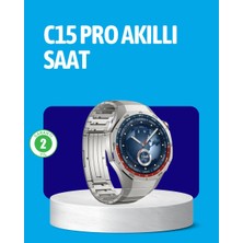 Hsc Bilişim Dayanıklı Kordonlu Şarjlı Akıllı Saat