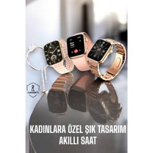 Hsc Bilişim Akıllı Saat Kadınlara Uyku ve Sağlık Takibi Yapabilen Bileklik Hediyeli
