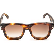 Viveur Eyewear Milano Heritage Collection Açık Kahve Asetat Unisex Güneş Gözlüğü