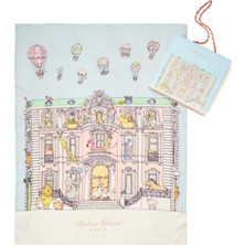 Atelier Choux Monceau Mansion Çok Renkli Kaşmir Yün Battaniye