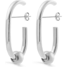 Magoa Studio Gila Earring Bronz Üzeri Gümüş Kaplama Küpe