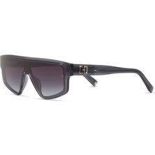 Hermossa Hm 1692 C3 Şeffaf Gri Asetat Unisex Güneş Gözlüğü