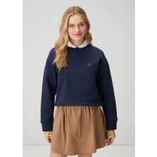  club lacivert basic sweatshirt