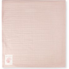 Petit Coral Müslin Pembe Kız Bebek Battaniye