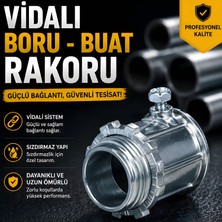 Nexo Vidalı Boru - Buat Rakoru Ölçü 1"(Inç) - 5 Adet