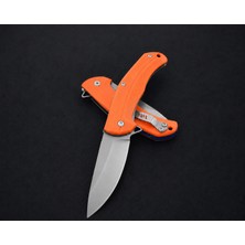 Coyan Knives 4034 Paslanmaz Çelik Turuncu Abs Kabze 001