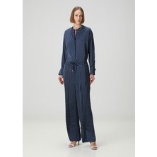 Michael Michael Kors Lacivert Puantiyeli Pantolon