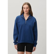 Canada Goose Lacivert Fermuarlı Sweatshirt
