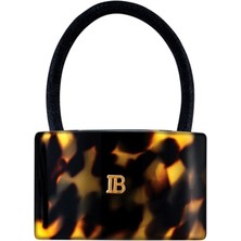 Balmain Cellulose Acetate Elastique Pour Cheveux Tortoise Shell Kadın Toka