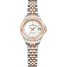 Jacques Philippe JPQLS827388RG Metalik Gri Rose Gold Çelik Kadın Kol Saati