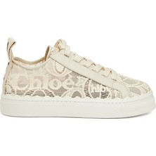 Chloe Lauren Krem Kadın Sneaker